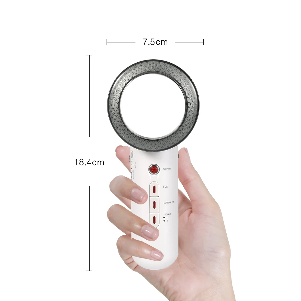 Ультразвуковая кавитация, EMS, массажер для похудения, потеря веса, Антицеллюлитный жиросжигатель, гальваническая инфракрасная ультразвуковая волновая терапия