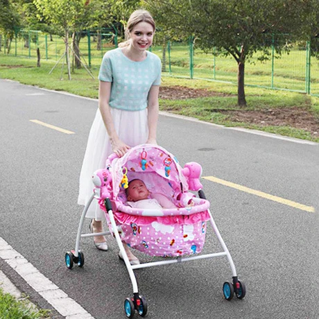 Cradle Bedding Abs Multi Function Electric Baby Bassinet With Roller Baby Rocking Chair Mesedora Para Bebe Baby Nest 57 76 95cm Electric Baby Cradle Baby Cradlebaby Cradle Electric Aliexpress