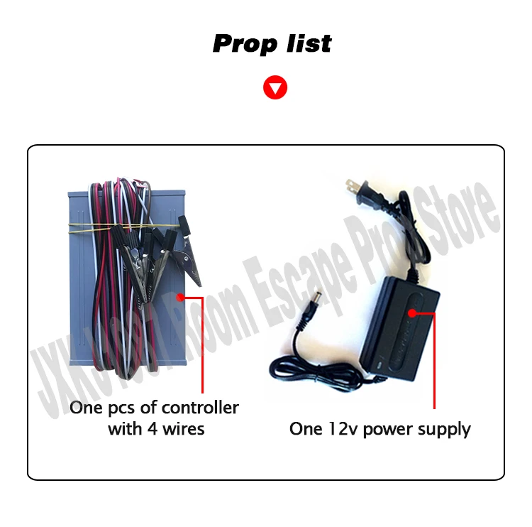 Jogo de Fuga Manter o Anel de Metal Faixa de Passagem para Desbloquear Anel de Ferro Quarto Puzzle Cruz Fogo Prop Antitrapaça Slideway Jxkj1987 10 Cheap Kits de sistema de alarme
