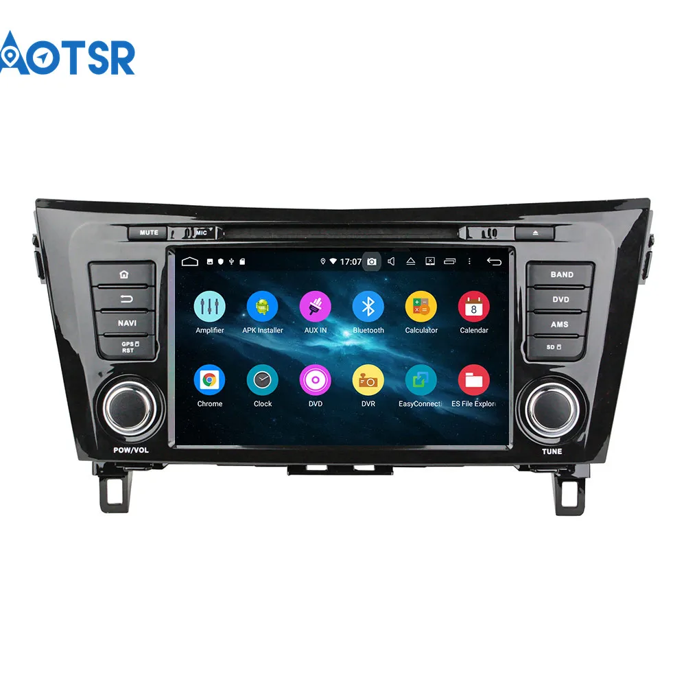 Автомобильный мультимедийный плеер Магнитола 8 дюймов на Android 9 0 4 Гб + 64 ГБ для Nissan