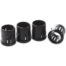 Абсолютно бытовой светодиодный светильник держатель оболочки 10 мм внутренний диаметр 50 шт. черный