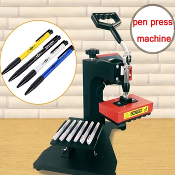 

6 in 1 Sublimation Pen Press Machine Pen Printing Ball Pen Heat Press Machine DIY Heat Transfer Sublimation 6pcs One Time