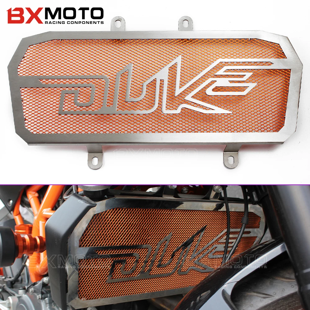 

Motorcycle Stainless Steel Engine Radiator Grille Grill Cover Protector Guard For KTM Duke 390 Duke 125 200 Duke390 Duke125