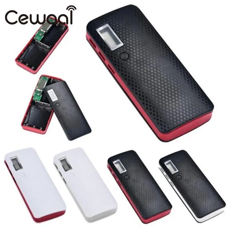 Cewaal 1 шт. 5x18650 сделай сам зарядное устройство для аккумулятора коробка чехол