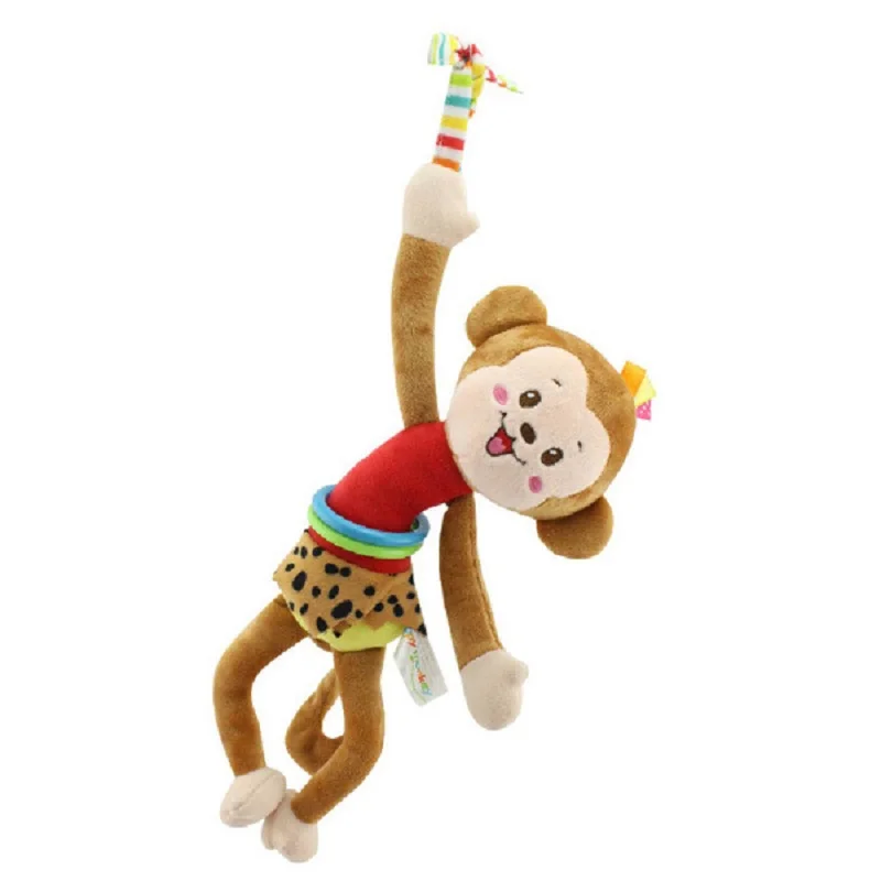Hot 30cm 4colors  Hot Plush Toys Cute Stuffed Animals Car Hanging Bed for Child Bed Stroller Crib bebe reborn 24 Months