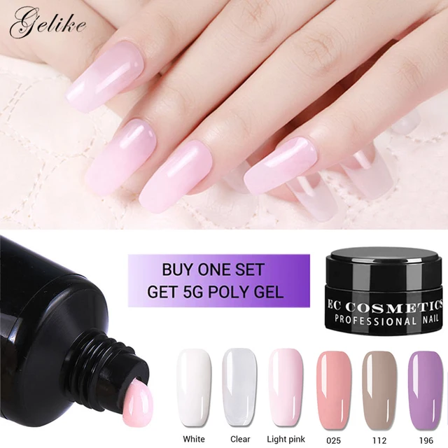 Poly Gel Nail Extensions Varnish Lacquer Uv Nails Polish