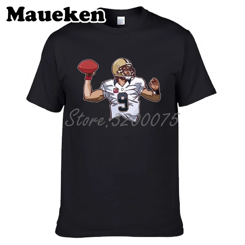 Men MVP Christopher 9 Drew Brees T-shirt New Orleans Clothes T Shirt Men's for fans gift o-neck tee W0901070