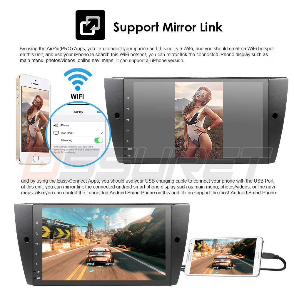 Flash Deal 1 Din Android 9.0 QUAD core 9 Inch Car GPS stereo For BMW E90 E91 E92 E93 2006-2012 EQ SWC 1080P OBD2 TPMS  DTV-IN Free Camera 8