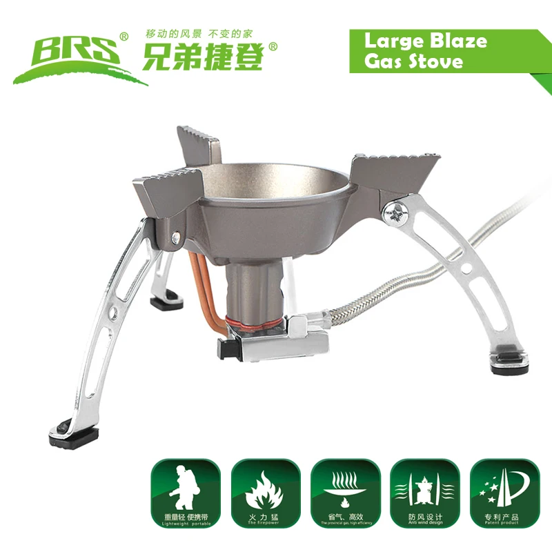 

BRS-11 Outdoor Windproof Gas Stove Camping Cooker Picnic Hiking Gas Burner
