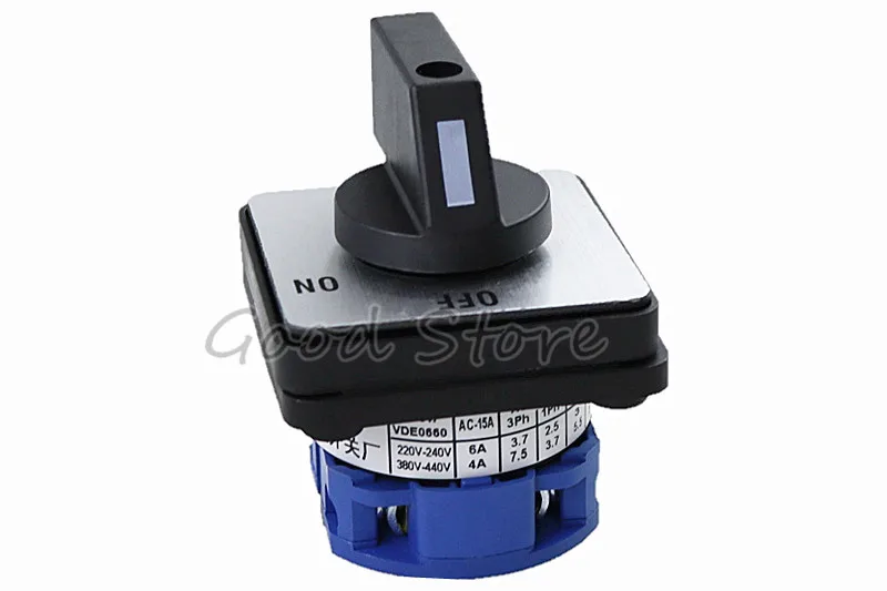 Высокое качество LW26 20/1 ВКЛ/ВЫКЛ 2 положения полюса 4 клеммы CA 10 440V Ui 660V 20A