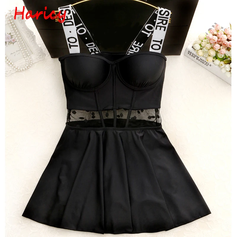 Black Lace One Piece Swimsuit Plus Size Sporty Swimwear Bodysuit Beachwear Woman Skirt Push Up Sexy Dress Maillot De Bain plus-size-black-swimsuit : image Black Lace One Piece Swimsuit Plus Size Sporty Swimwear Bodysuit Beachwear Woman Skirt Push Up Sexy Dress Maillot De Bain plus-size-black-swimsuit