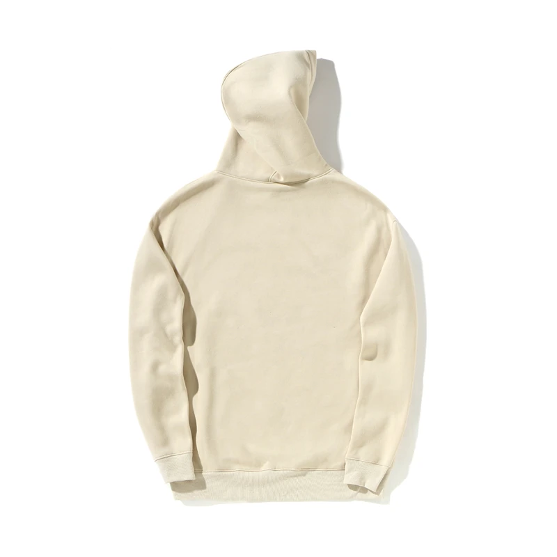Однотонная теплая флисовая толстовка Kanye West с капюшоном в стиле хип-хоп, реглан, пуловеры, уличная одежда