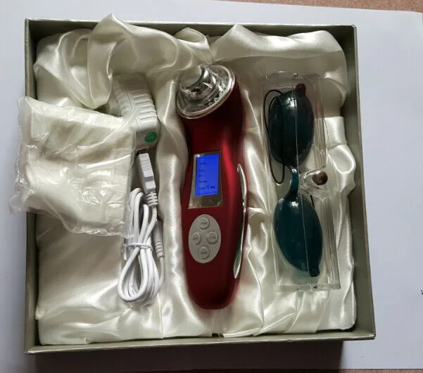

3MHZ 3 Colors Ultrasonic Facial Massager Galvanic Sonic Face LED Photon Skin Care Ultrasound Massage Body Beauty Spa Equipment
