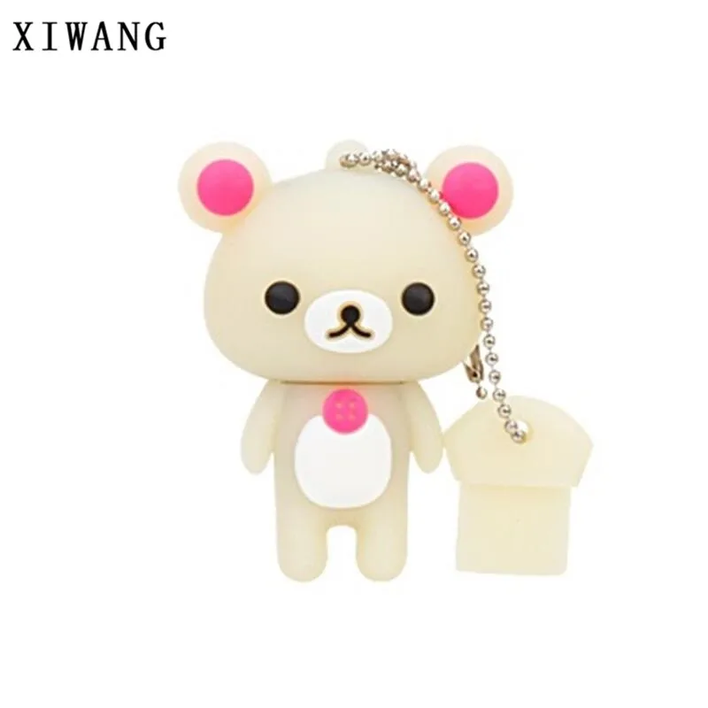 XIWANG Creative Cartoon Bear USB Flash Drive Pendrive Memory Stick USB 2.0 4GB 8GB 16GB 32GB 64GB Cute Bear U Disk Free Shipping XIWANG Creative Cartoon Bear USB Flash Drive Pendrive Memory Stick USB 2.0 4GB 8GB 16GB 32GB 64GB Cute Bear U Disk Free Shipping