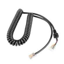 Стиль сменные микрофоны микрофонный кабель шнур провод черный 120 см Длина