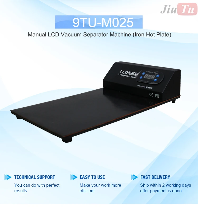 Mobile Phone Iron Hot Plate LCD Screen Open Separate Machine for iPhoneSamsung for iPadTablet Repair Tool Separato (1)