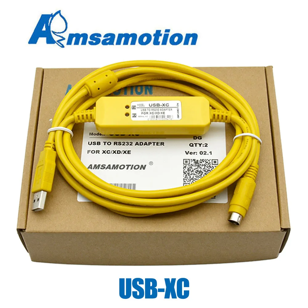 USB-XC USB к RS232 адаптер для XC PLC подходит Xinje XC1 XC2 XC3 XC5 PLC Кабель для программирования