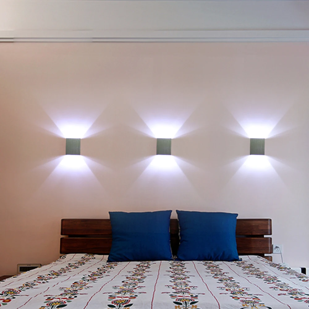 Современное бра светодиодные настенные лампы 8 цветов 3 Вт|led wall light lamp|wall lampmodern sconce