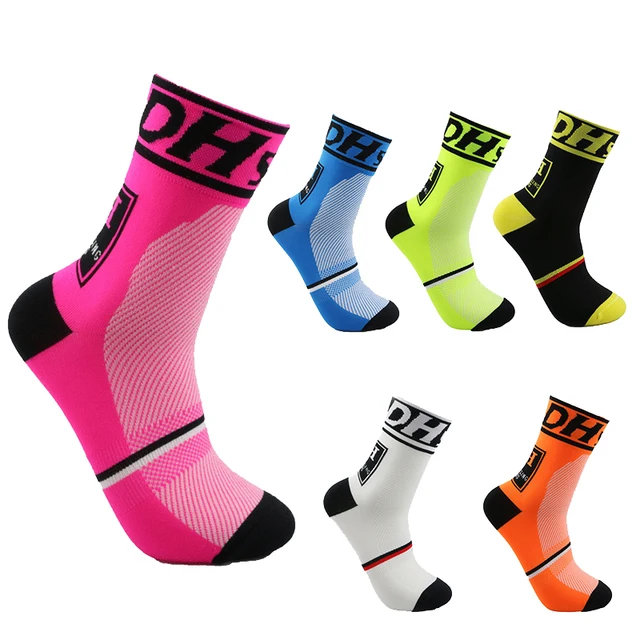 US $2.42 Bike Cycling Socks Outside Compression Stockings Running   for Men Socks Sports Riding 