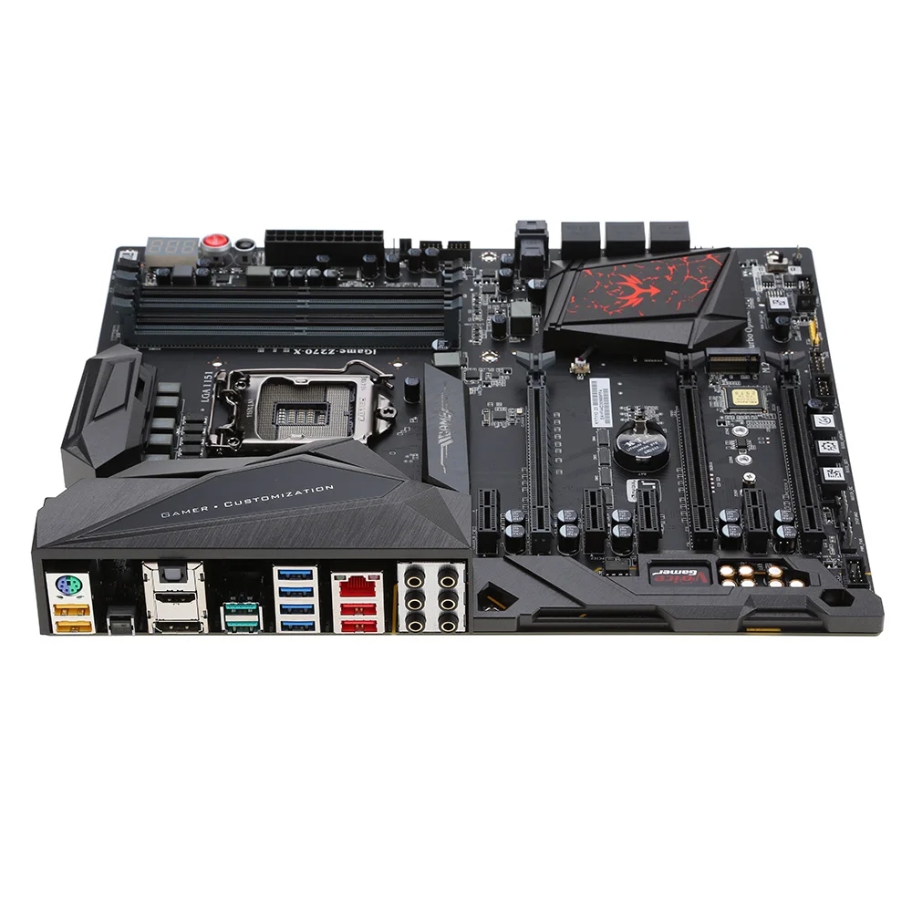 Красочная системная плата iGame Z270 Ymir-X для Intel Z270/LGA1151 ATX DDR4 SATA3 USB3.1 M.2 U.2 Порт двойной биос