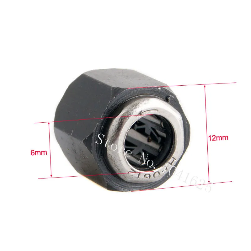

HSP R025 12MM Hex Nut one way bearing VX SH 21 18 1:10 Nitro Engine Pull Starter