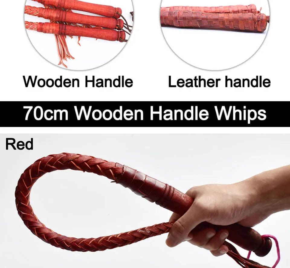 70 см Hand Made плетеные езда кнуты для скачки из натуральной бычьей кожи Конный лошадь Whip Хлыст