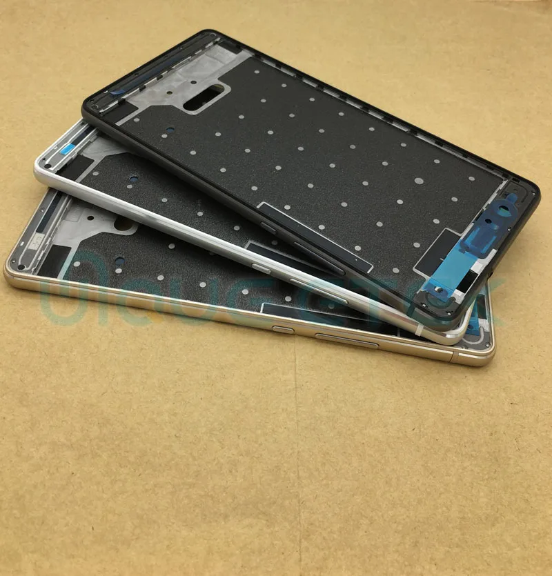 

High quality Mid Middle LCD Front Frame Bezel Housing Cover Repair Part For Huawei P9 Lite / G9 With Power Volume Buttons