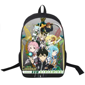 

Sword Art Online Backpack For Teenager Boys Girls School Backpack Asuna Asada Shino Backpacks Women Men Bag Kids School Bags