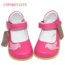 COPODENIEVE/Обувь для девочек; детская обувь из натуральной кожи; Детские повседневные кроссовки на плоской подошве; обувь для мальчиков; птица