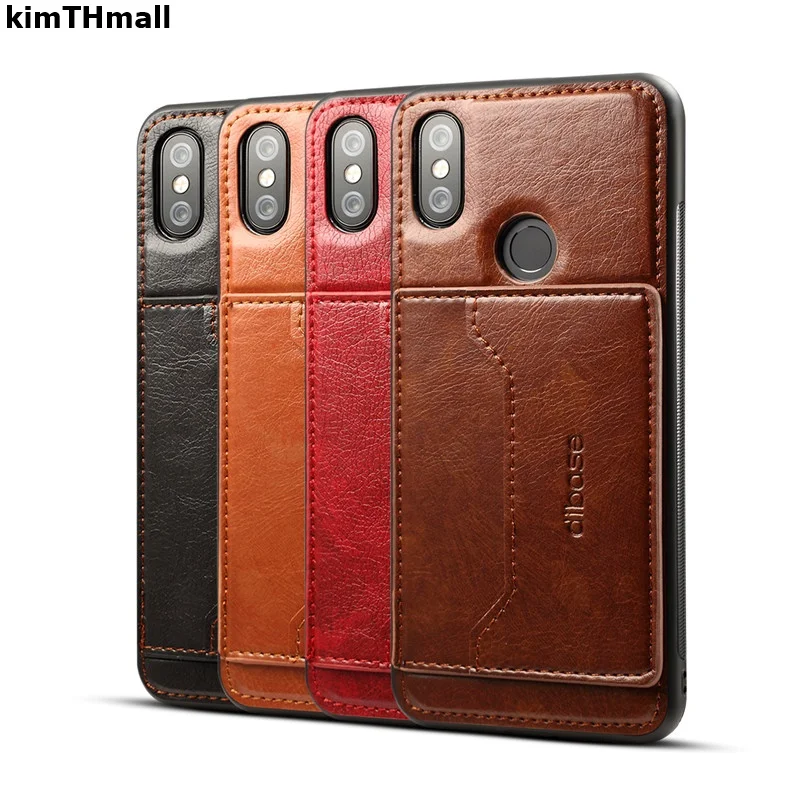 

Case For Xiaomi mi A2 back cover coque For xiaomi mi A2 mi6X case Magnet PU leather Card Slot Stand Soft phone case kimTHmall