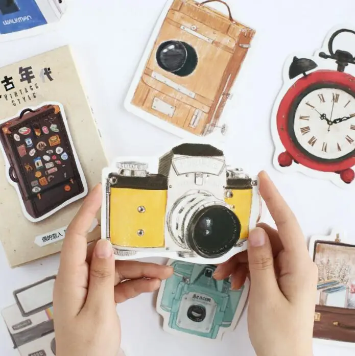 

30 pcs/pack Retro Era Story Camera Greeting Card Postcard Birthday Letter Envelope Gift Card Set Message Card