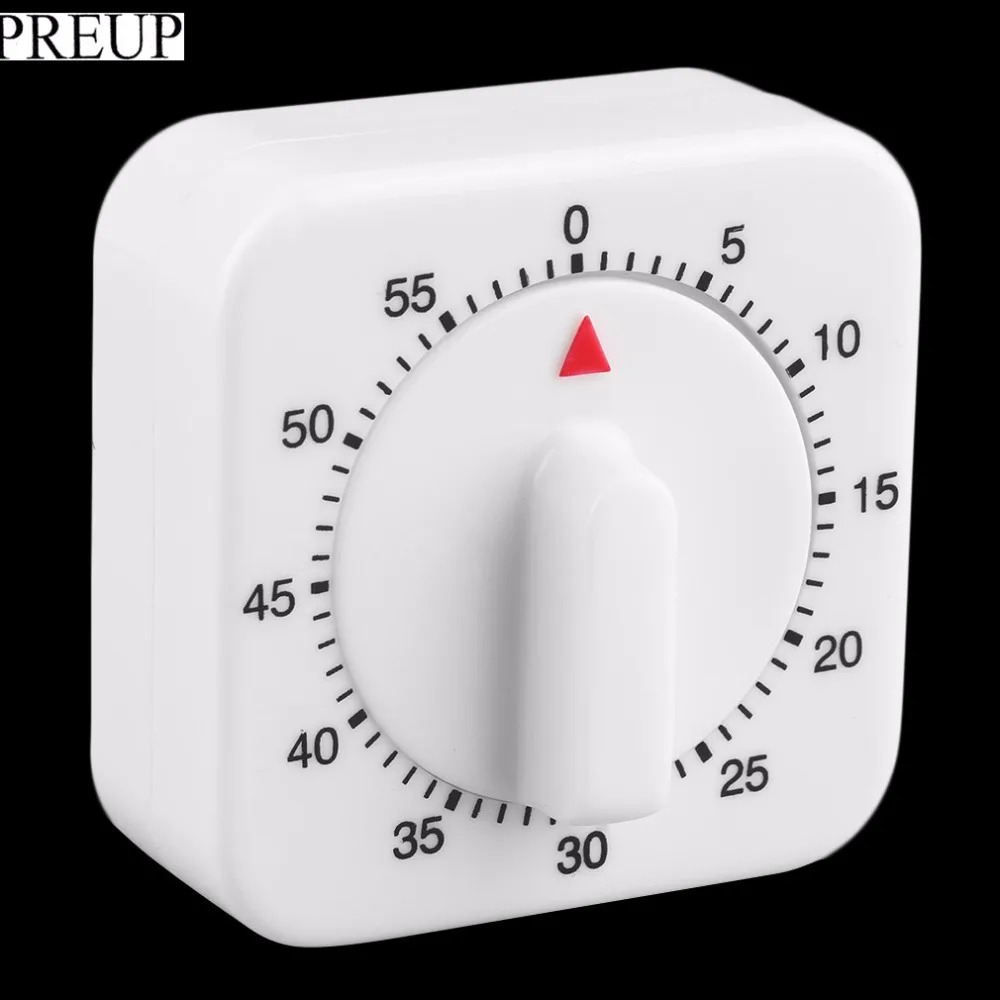 PREUP 60 Minute Cubic Kitchen Timer Countdown Cooking Timer Count Down
