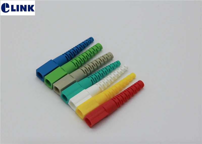 SC square boot for 3.0mm 2.0mm cable fiber optic connector kits red yellow blue green aqua white gray SC fiber boot 1000pcs женские кроссовки nike dunk low valentine s day white optic yellow fd0803 100