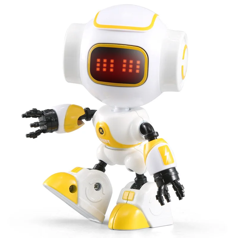 Mini Interactive Robot Action Toy Figures Electronic Intelligent Robot Action Figure Toys for Children Gifts Mini Interactive Robot Action Toy Figures Electronic Intelligent Robot Action Figure Toys for Children Gifts