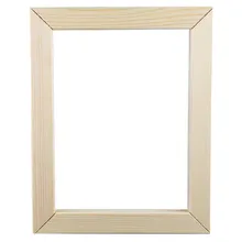 1 шт. деревянная рамка для рисования на холсте картина DIY настенные фоторамки плакат Вышивка крестом рамка 3 размера# T2