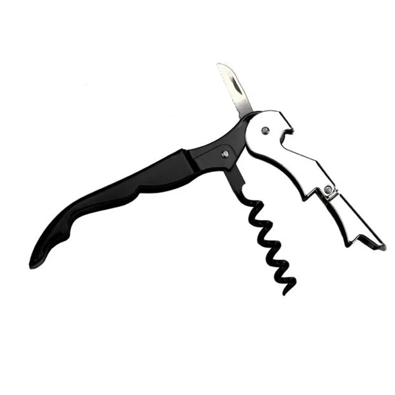 

Multifunctional Stainless Steel Metal Corkscrew Wine Beer Bottle Cap Opener Jun28 Professional Factory price Drop Shipping