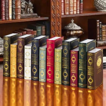 

Fake Book Book office room living room simulation soft decoration decoration style retro type photography display props