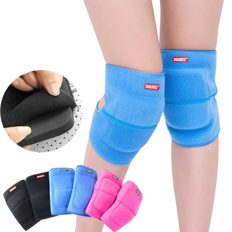 

Sports Knee Pads Kneepad Brace Support Protection Anti-Slip Breathable Sleeve Strapping Gym Football Dance Volleyball Fitness