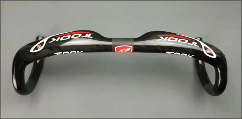 UD finish глянцевый руль из углеродного волокна изогнутый стержень внутренняя