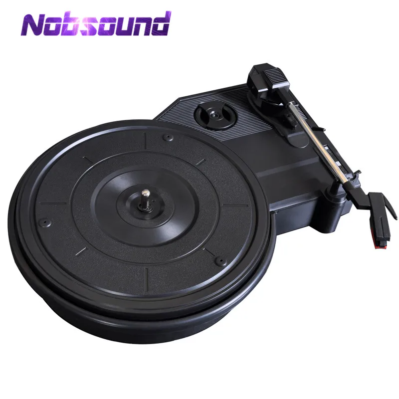 Nobsound HiFi Mini Stereo 3-Speed Turntable Retro LP Vinyl Record Player PC USB Recording Nobsound HiFi Mini Stereo 3-Speed Turntable Retro LP Vinyl Record Player PC USB Recording