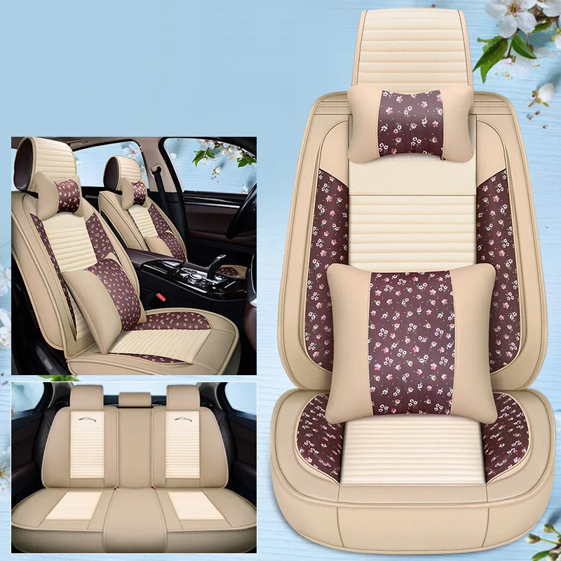 Специальное кожаное автокресло covers5 Подушка сиденья для Ford mondeo Focus 2 3 kuga Edge Explorer
