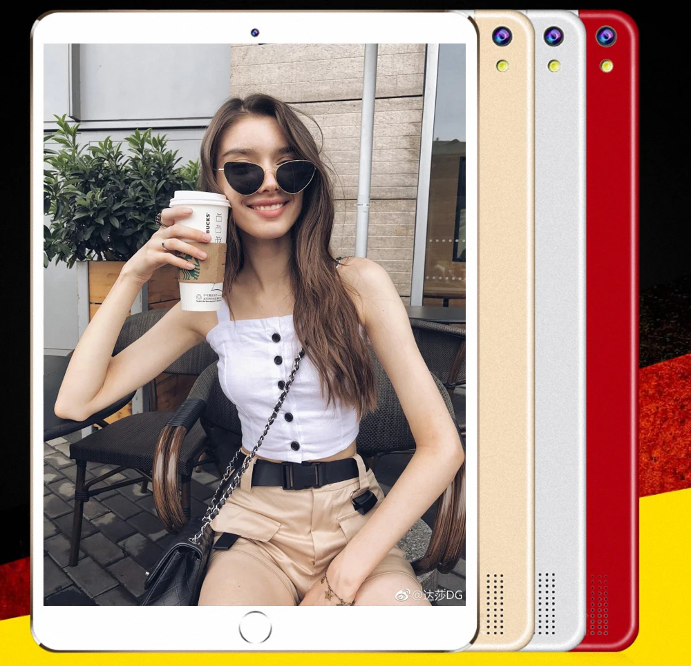 

BDF 10 Inch Tablet Android 7.0 Tablet Pc 4GB/64GB Bluetooth WiFi Octa Core Tablet 1920*1200 IPS 3G Phone Tablet Android 10.1 Tab