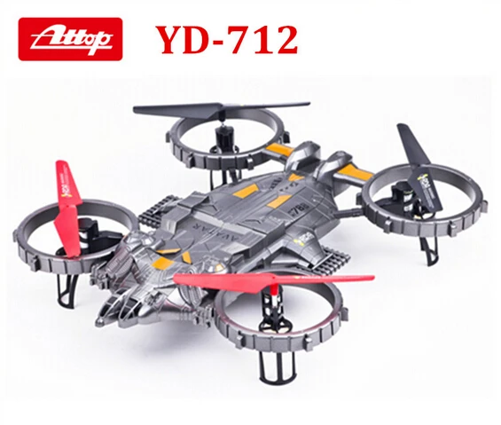 YD-712 2,4G 4-канальный 4-CH RC вертолет ew большого дистанционного Управление RC 6 осей НЛО самолета Встроенный гироскоп Аватар светодиодный светильник самолет