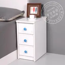 Маленькая тумбочка мини трехэтажный простой боковой шкаф Детский Маленький Шкаф для хранения