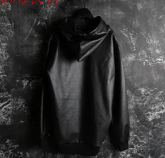 S XXXXL! 2017 Новая зимняя мужская Корейская версия тренда модных неосновных кожаных