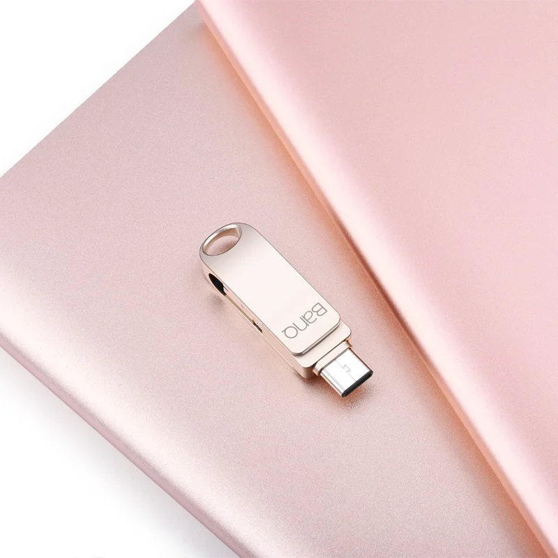 BanQ C80 USB 3.0 флеш накопитель Type C/Micro/USB 3 0 в 1 32 Гб металлический 64 C высокоскоростной 16