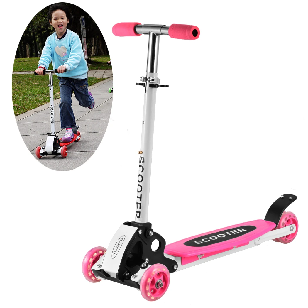 新しい子供 3 ホイール足スクーターおもちゃキックスクーターキッズボーイズガールズローラースケートキックボード Patinete Infantil Aliexpress
