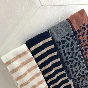 

Ins Hot Cute Baby Tights Cotton Leopard Printed Infant Toddler Newborn Kids Stockings 0-8T Baby Autumn Winter Warm Tights