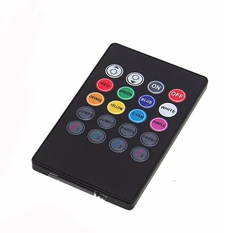 Multi-Color Underdash Lighting Kit - Interior Atmosphere Neon Lights Strip for Car With Wireless IR Remote Charger7