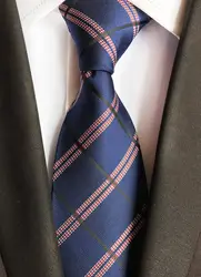 8 см Для мужчин формальные галстук топ тканые полиэстер галстук